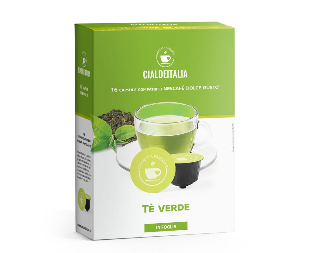 Tè Verde in foglia - 16 capsule